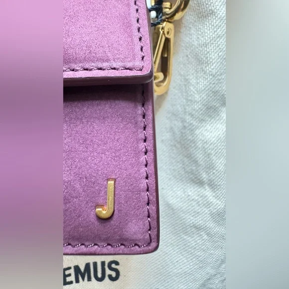 Jacquemus Le Petit Bambino Mini Bag in Burgundy - Picture 12 of 14